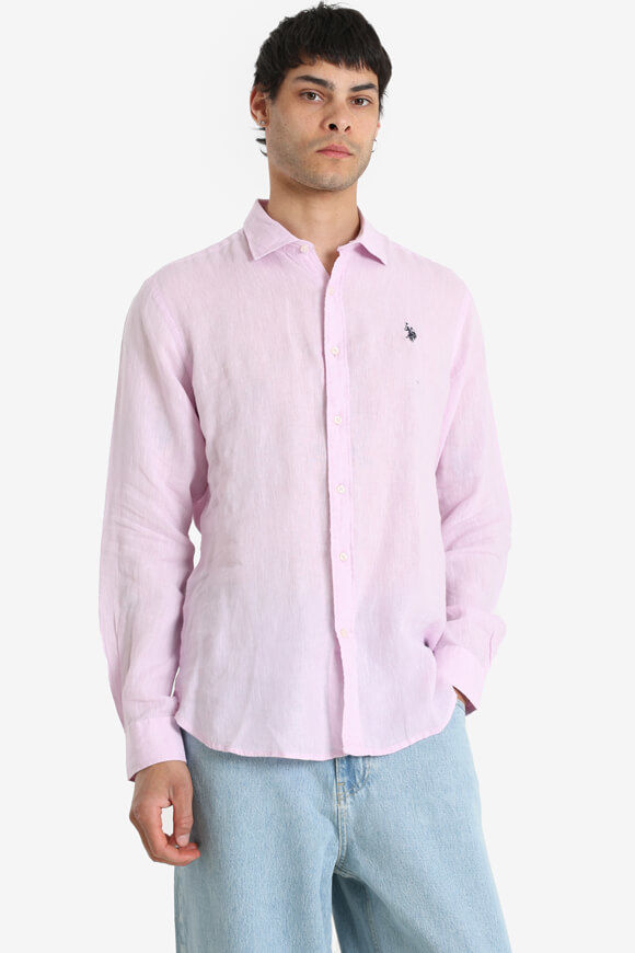 U.S. Polo Assn. Zed Leinenhemd | Lilac | Herren | L U.S. Polo Assn. Zed Leinenhemd | Lilac | Herren | L von U.S. Polo Assn.