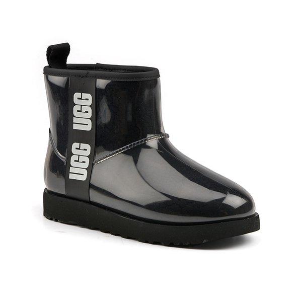 Classic Clear Mini-6 Damen Schwarz 37 von UGG