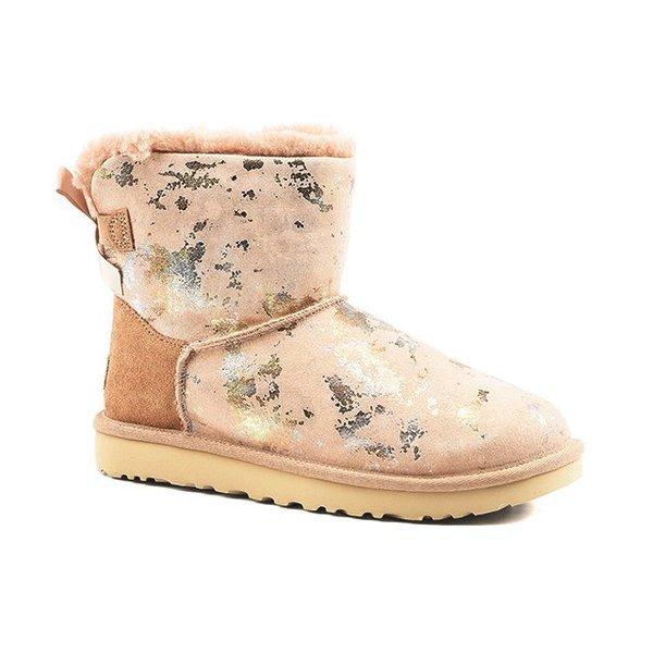 Mini Bailey Bow-11 Damen Beige 42 von UGG