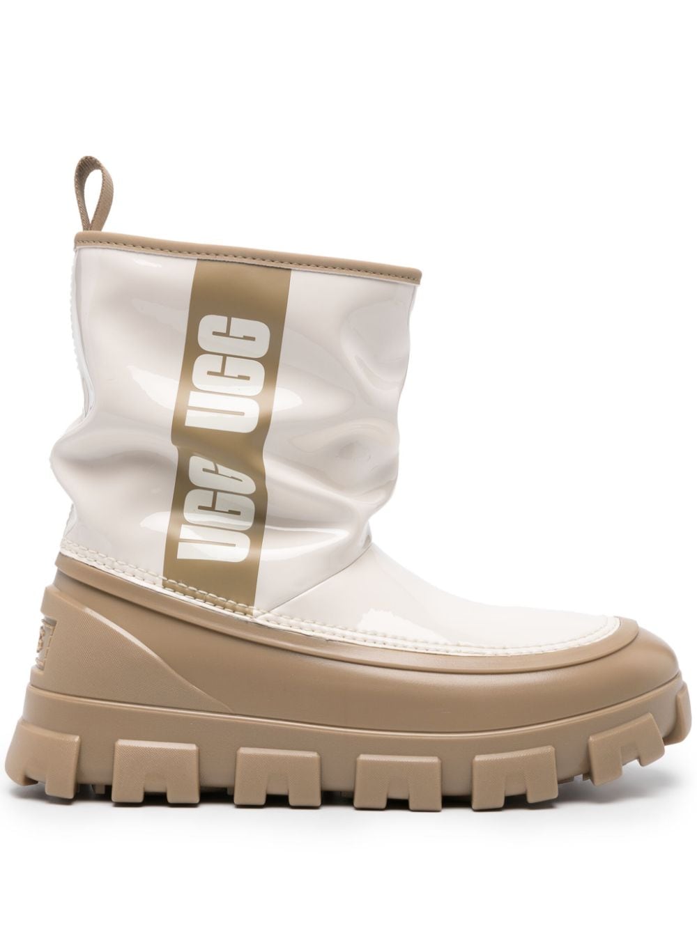 UGG Classic Brellah logo-print boots - White von UGG