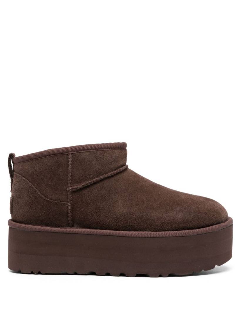 UGG Classic Ultra Mini platform boots - Brown von UGG