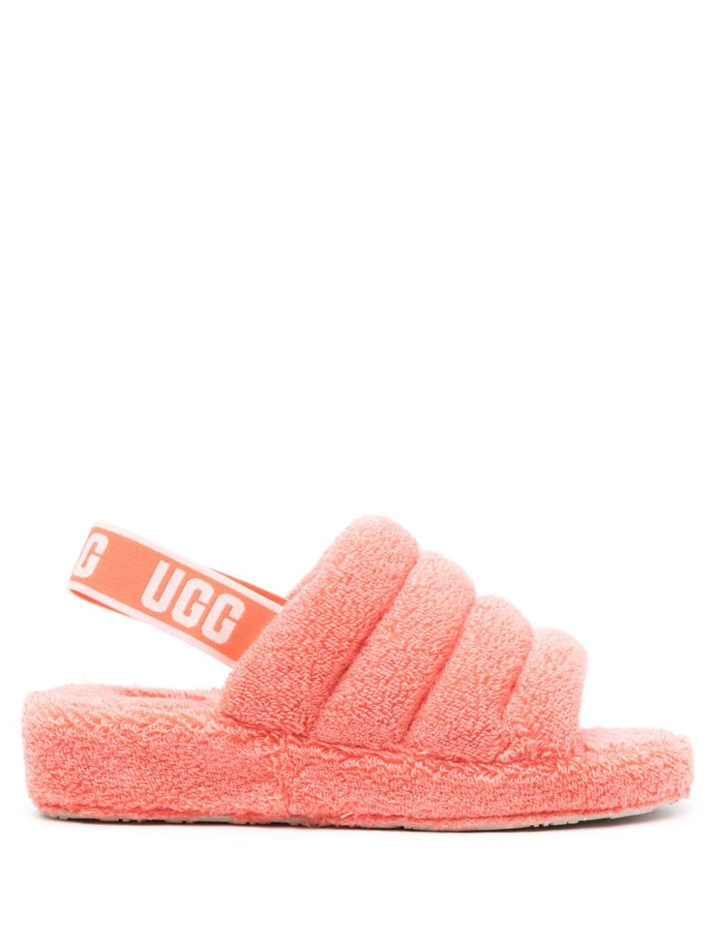 UGG Fluff Yeah terry slides - Orange von UGG