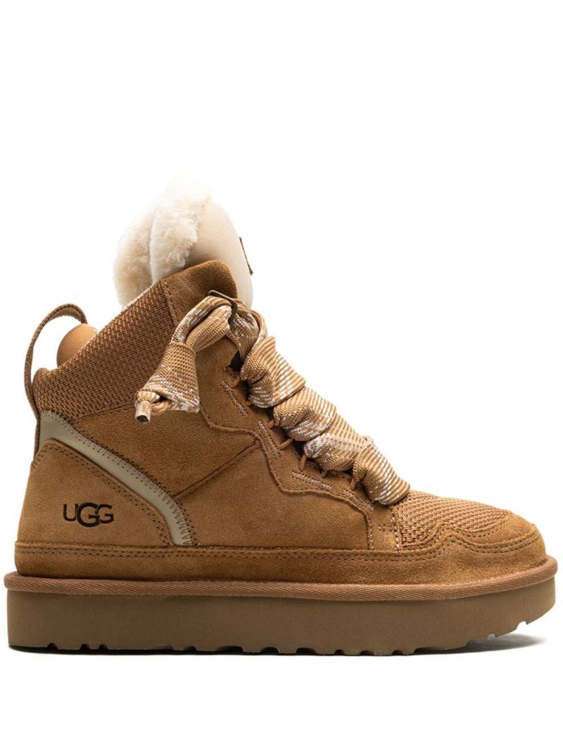 UGG Highmel lace-up suede sneakers - Brown von UGG
