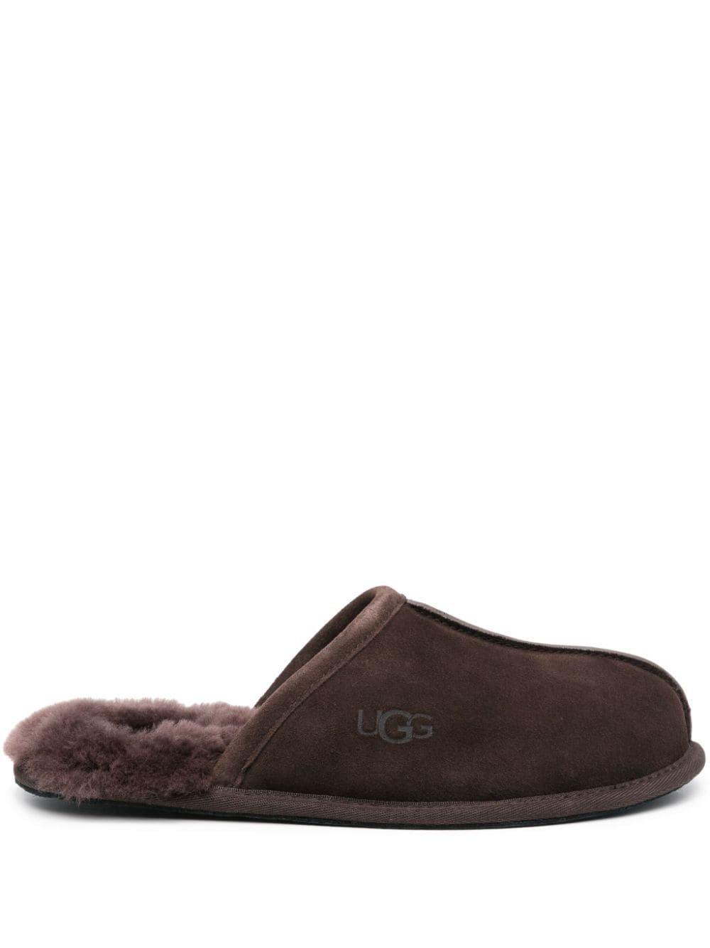 UGG Scuff logo-embossed slippers - Brown von UGG