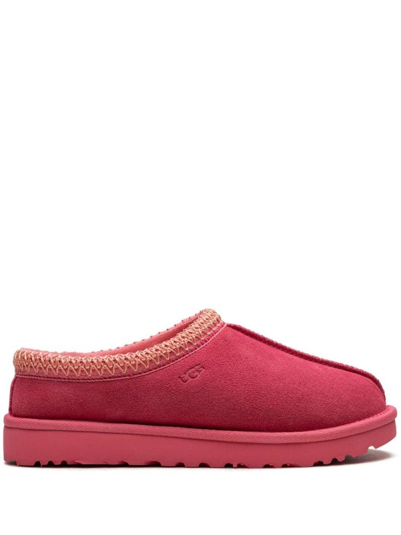 UGG Tasman "Pink Glow" suede slippers von UGG