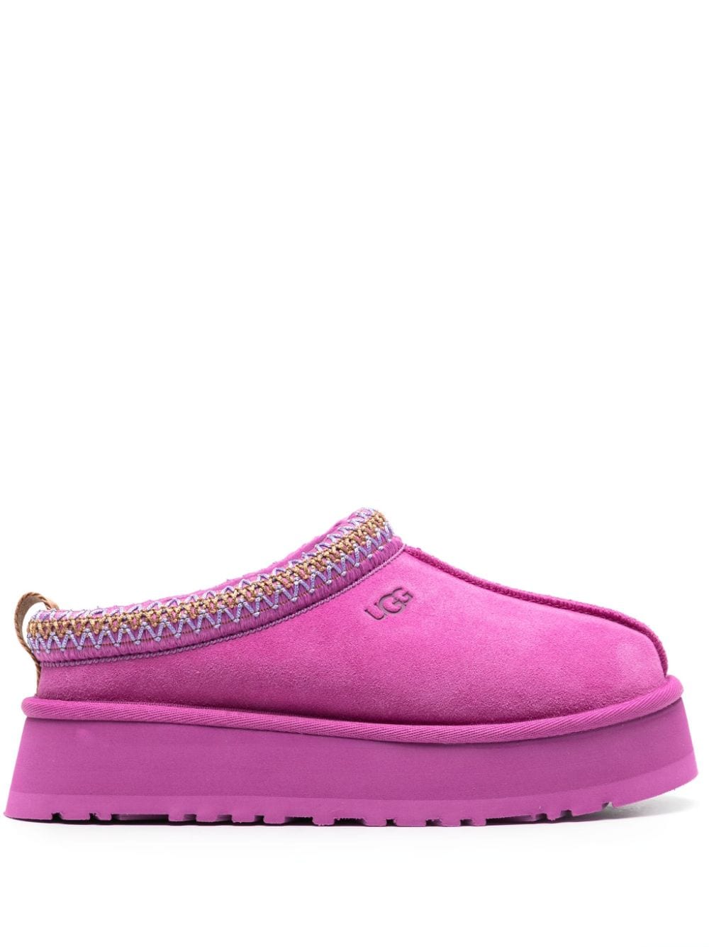 UGG Tazz suede flatform clogs - Pink von UGG