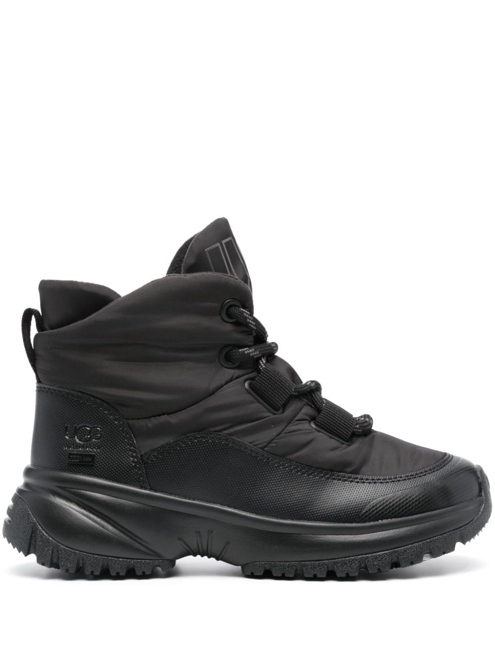 UGG Yose Puffer lace-up boots - Black von UGG