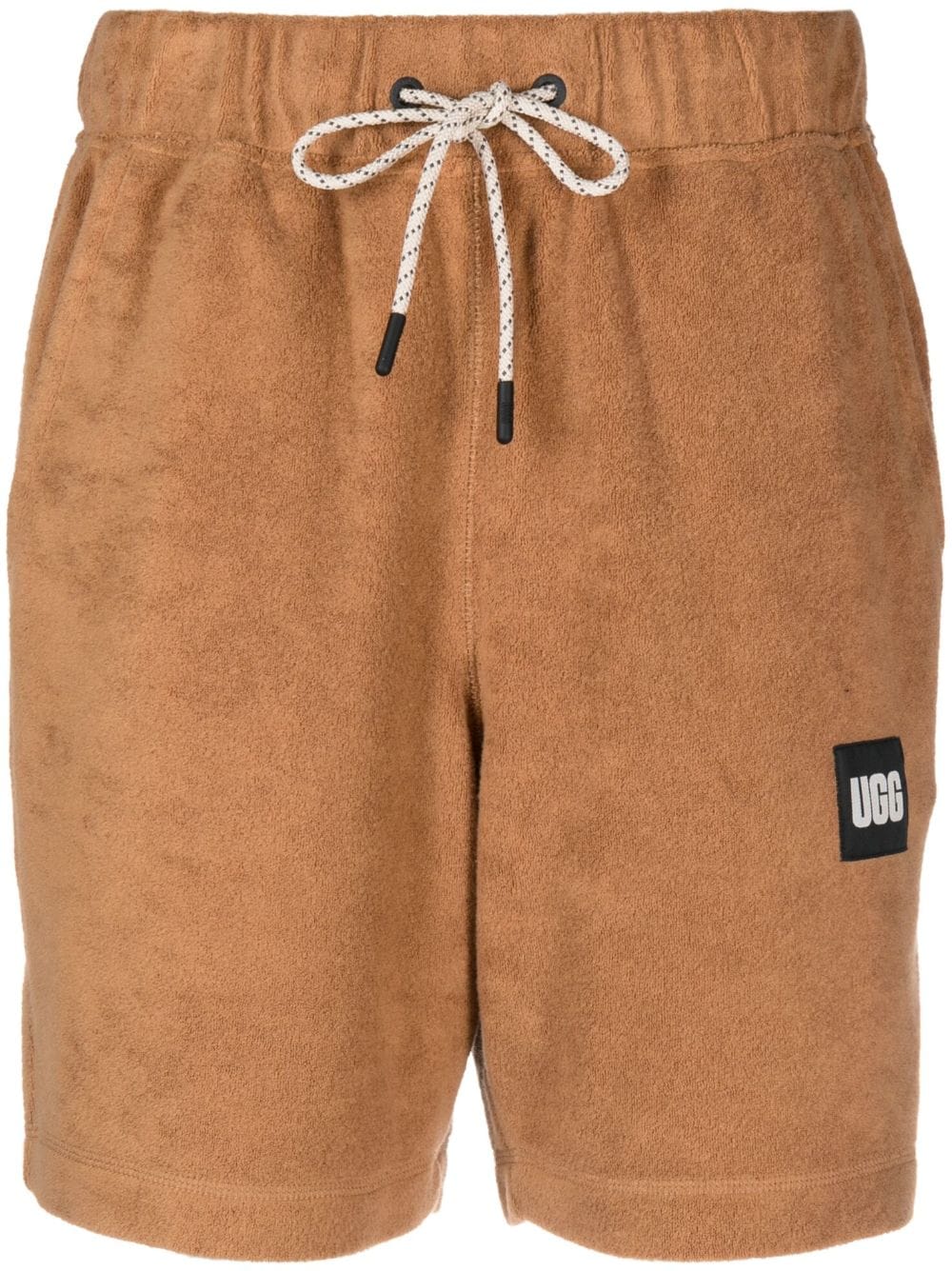 UGG logo-print cotton shorts - Brown von UGG