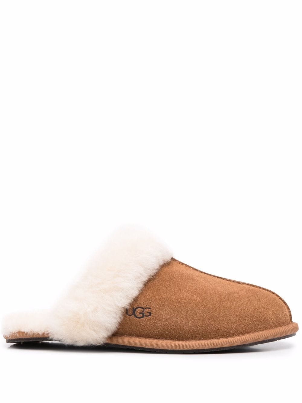 UGG shearling-trim slippers - Brown von UGG