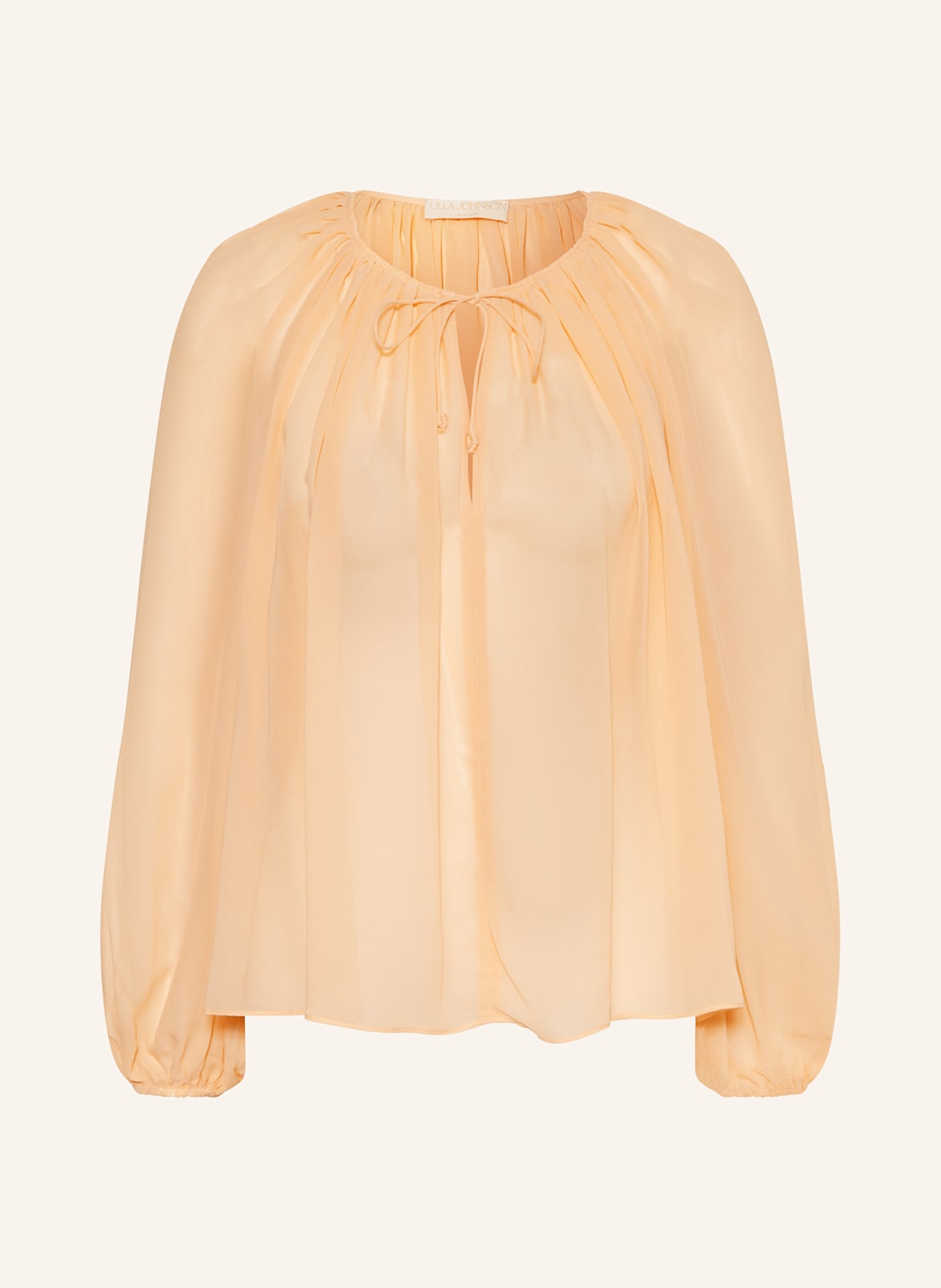 Ulla Johnson Blusenshirt Safa Aus Seide orange Ulla Johnson Blusenshirt Safa Aus Seide orange von ULLA JOHNSON