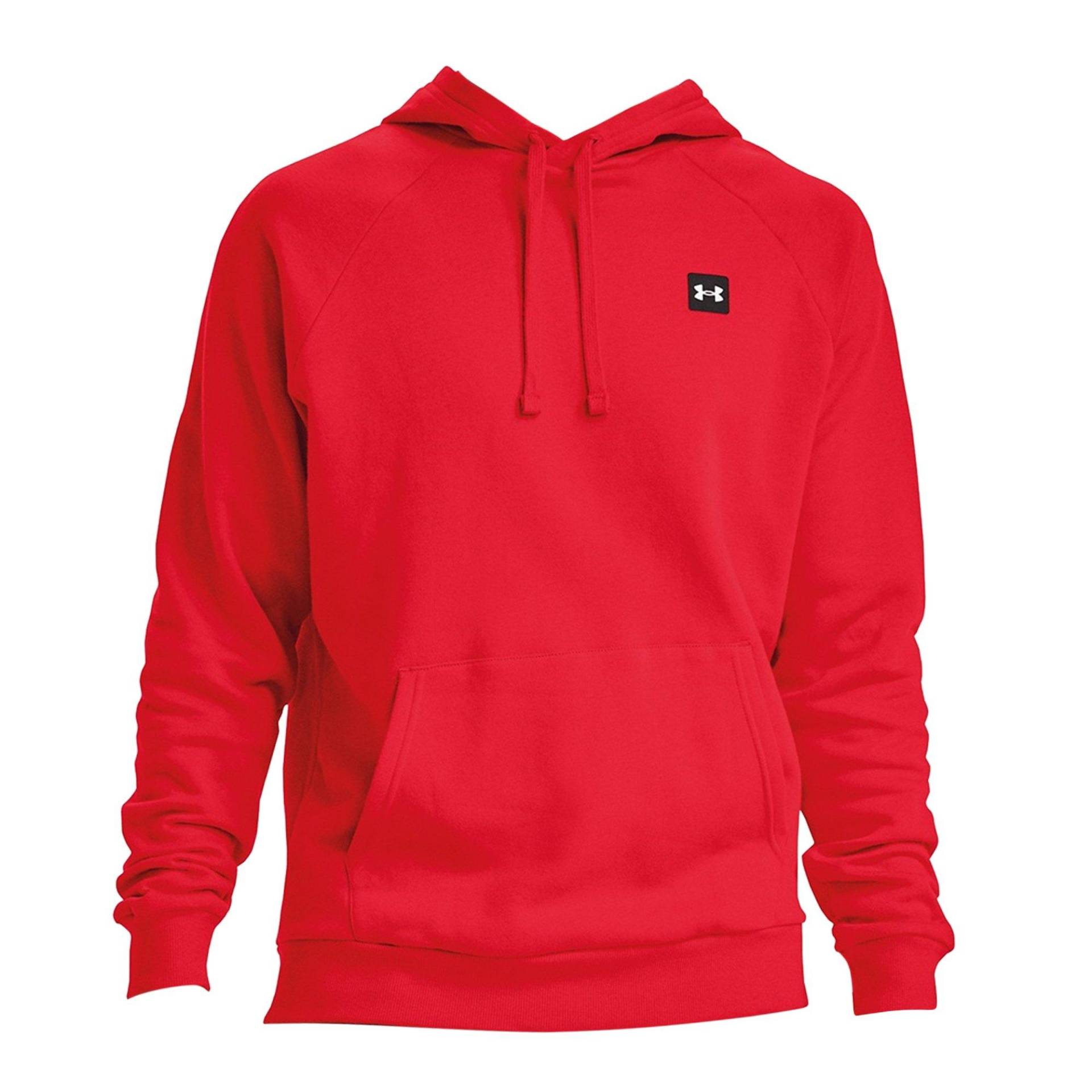 Kapuzenpullover Herren Rot 3XL von UNDER ARMOUR