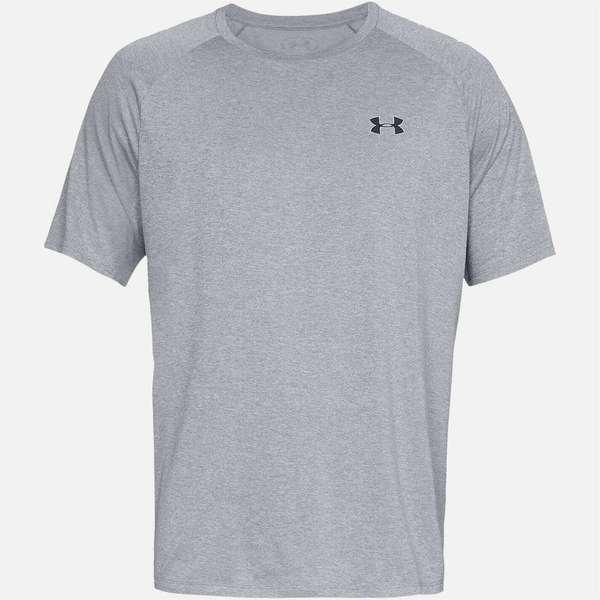 Tech Tshirt Herren Taubengrau 3XL von UNDER ARMOUR