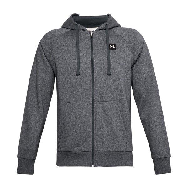 Rival Kapuzenpullover Mit Durchgehendem Reißverschluss Herren Grau 3XL von UNDER ARMOUR