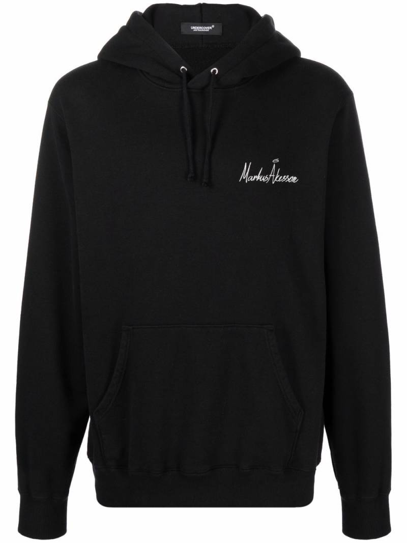 Undercover graphic-print hoodie - Black von Undercover