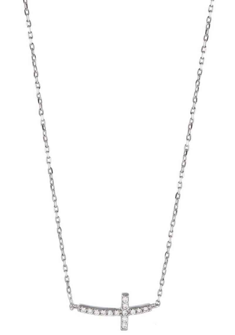UNIKE JEWELLERY Kette mit Anhänger »CLASSY CROSS KREUZ, UK.CL.1204.0206«, mit Zirkonia (synth.) von UNIKE JEWELLERY