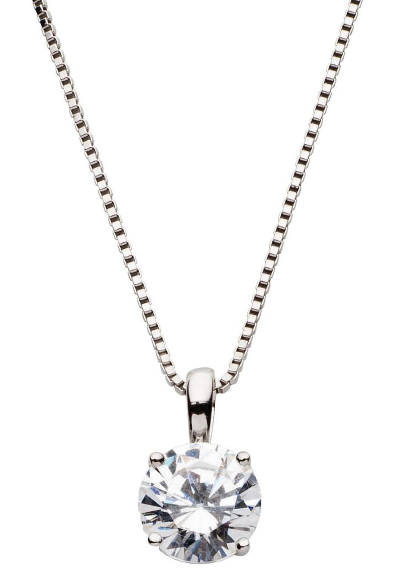 UNIKE JEWELLERY Kette mit Anhänger »CLASSY SIMPLE SOLITÄR, UK.CL.1202.0001«, mit Zirkonia (synth.) von UNIKE JEWELLERY