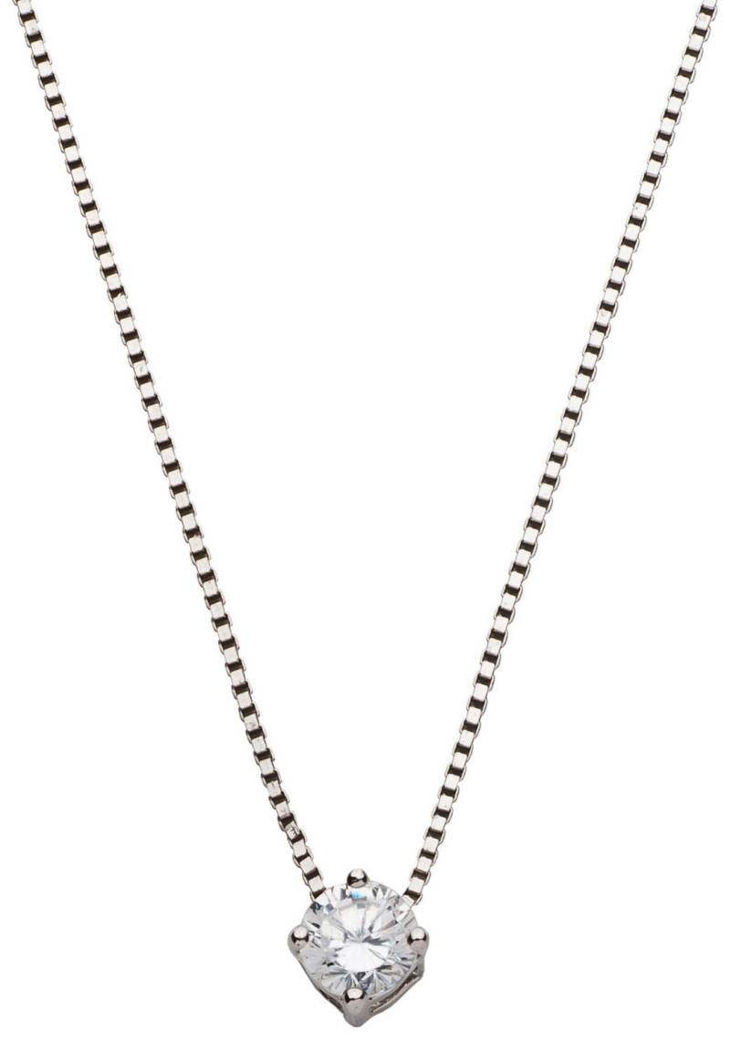 UNIKE JEWELLERY Kette mit Anhänger »CLASSY SIMPLE SOLITÄR, UK.CL.1202.0002«, mit Zirkonia (synth.) von UNIKE JEWELLERY