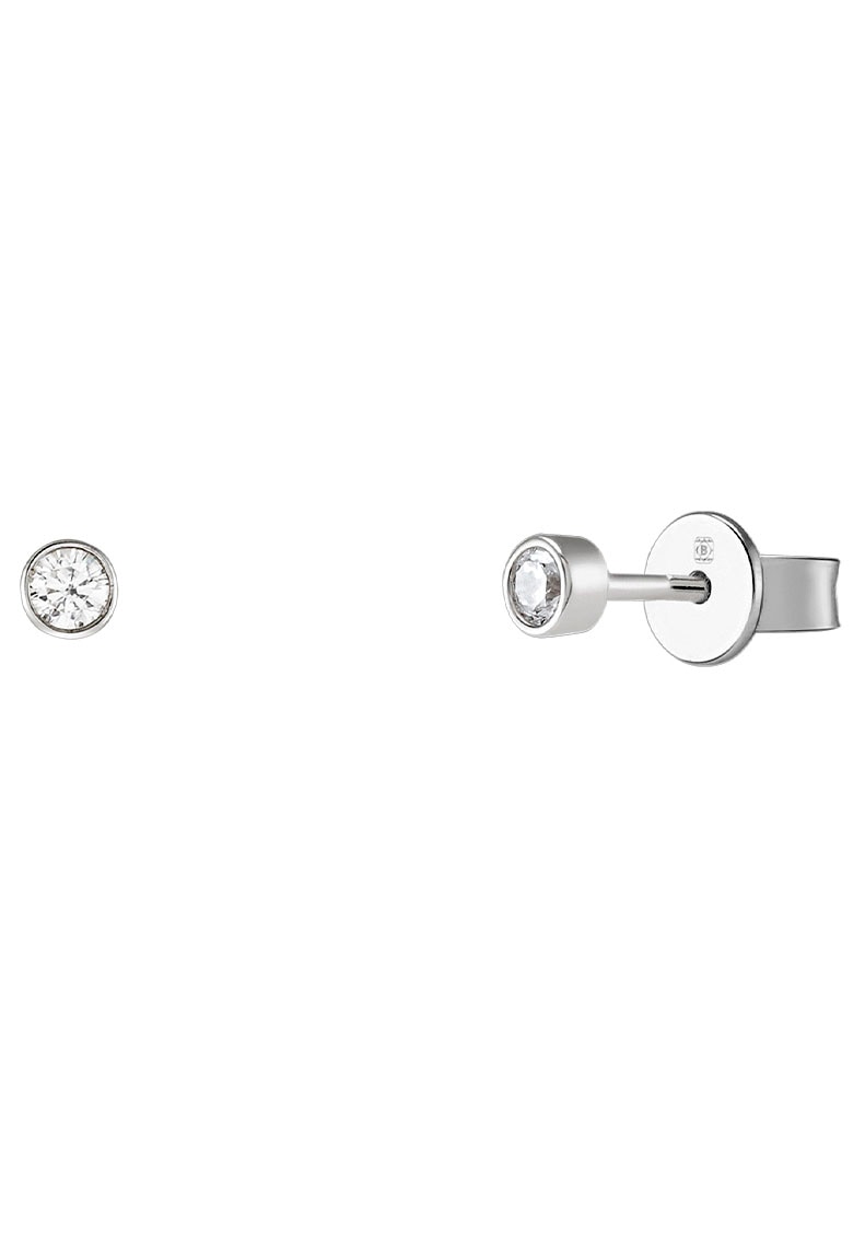 UNIKE JEWELLERY Paar Ohrstecker »MIX & MATCH CLASSICS SOLITÄR, UK.TN.1204.0021«, mit Zirkonia (synth.) von UNIKE JEWELLERY