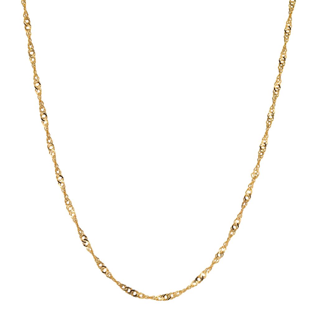 URECH Damen Halskette 750/18 K Gelbgold 38 cm von URECH