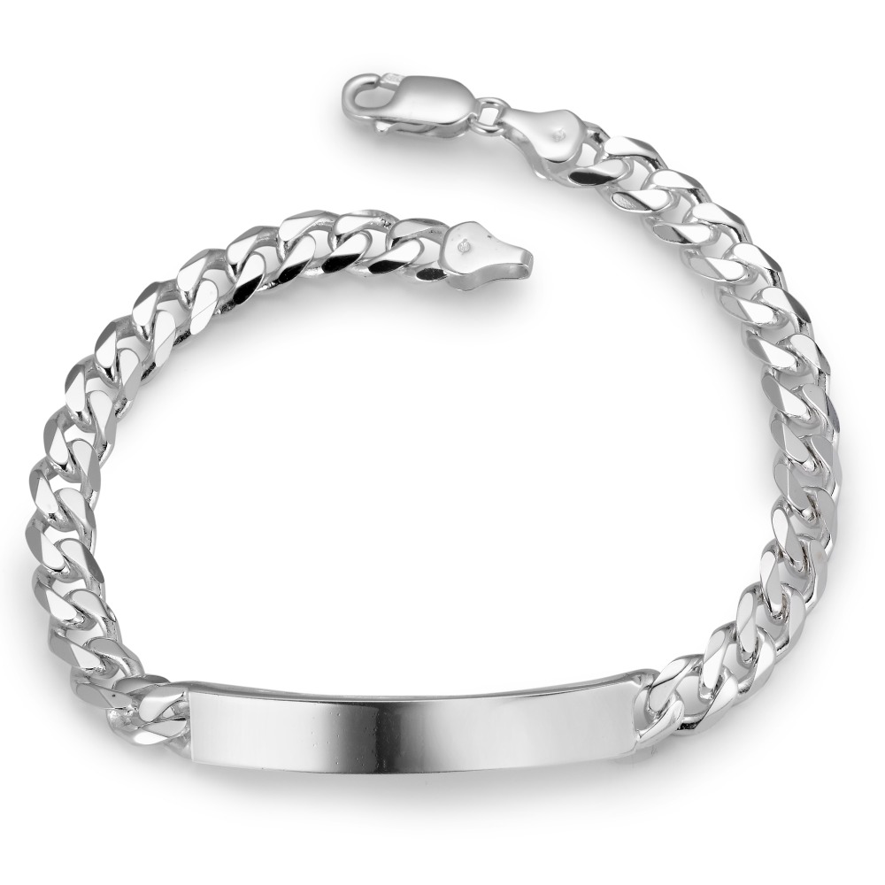 URECH Herren Gravurarmband Silber 22 cm von URECH