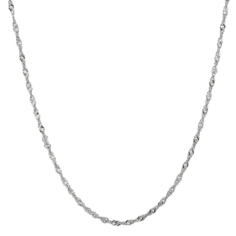 URECH Damen Halskette 375/9 K Weissgold 42 cm von URECH