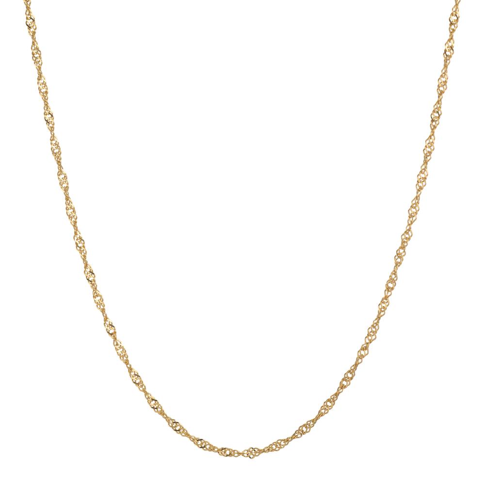 URECH Damen Halskette 585/14 K Gelbgold 42 cm von URECH