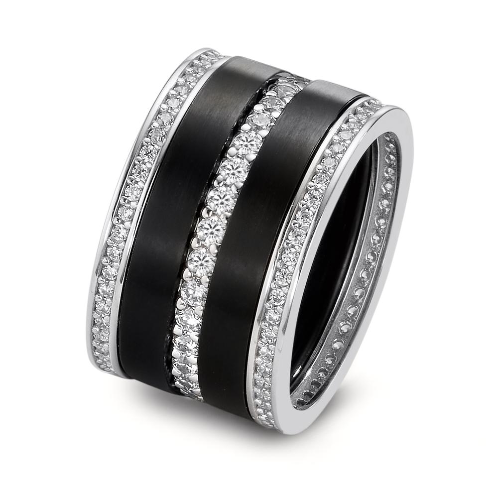 URECH Damen Ringset 5-teilig mit Zirkonia von URECH