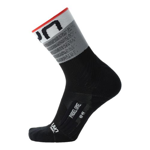 UYN Man Padel One Socks - black/anthracite (Grösse: 42/44) von UYN