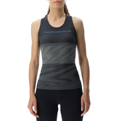 UYN Woman Crossover Ow Sleeveless - black/iron (Grösse: M) von UYN