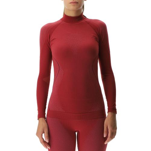 UYN Woman Evolutyon Uw Shirt Lg_Sl Turtle Neck - sofisticated red/bordeaux/bordeaux (Grösse: L/XL) von UYN