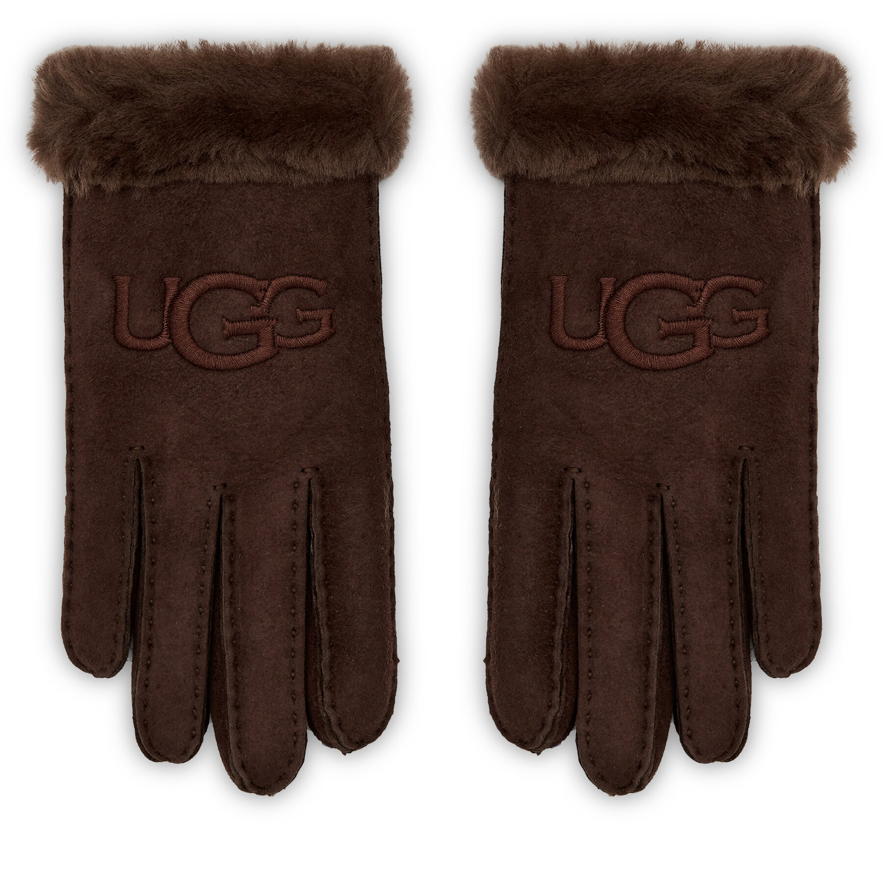 Damenhandschuhe Ugg W Sheepskin Embroider Glove 20931 Burnt Cedar von Ugg
