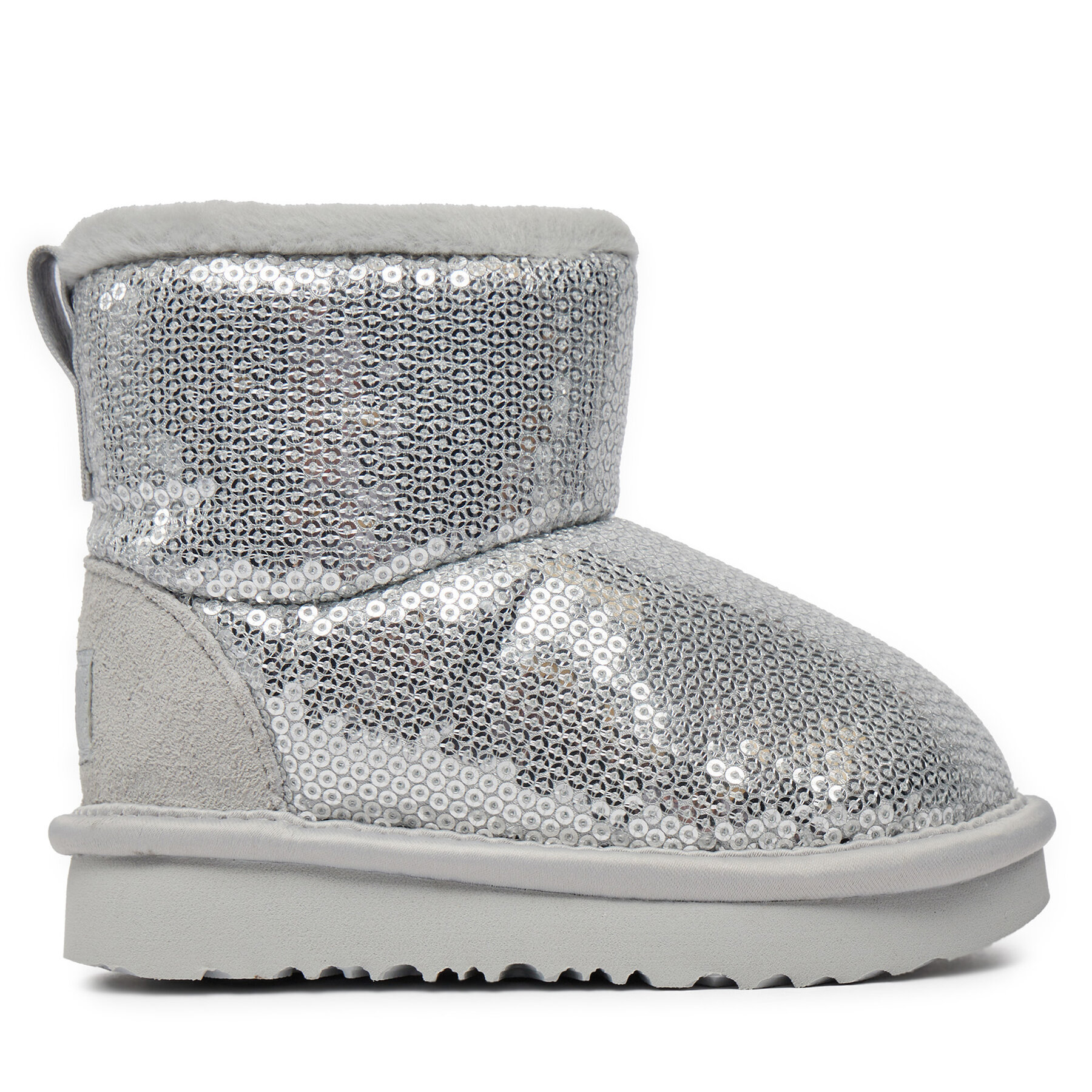 Schneeschuhe Ugg T Classic Mini Mirror Ball 1143708T SLVR von Ugg