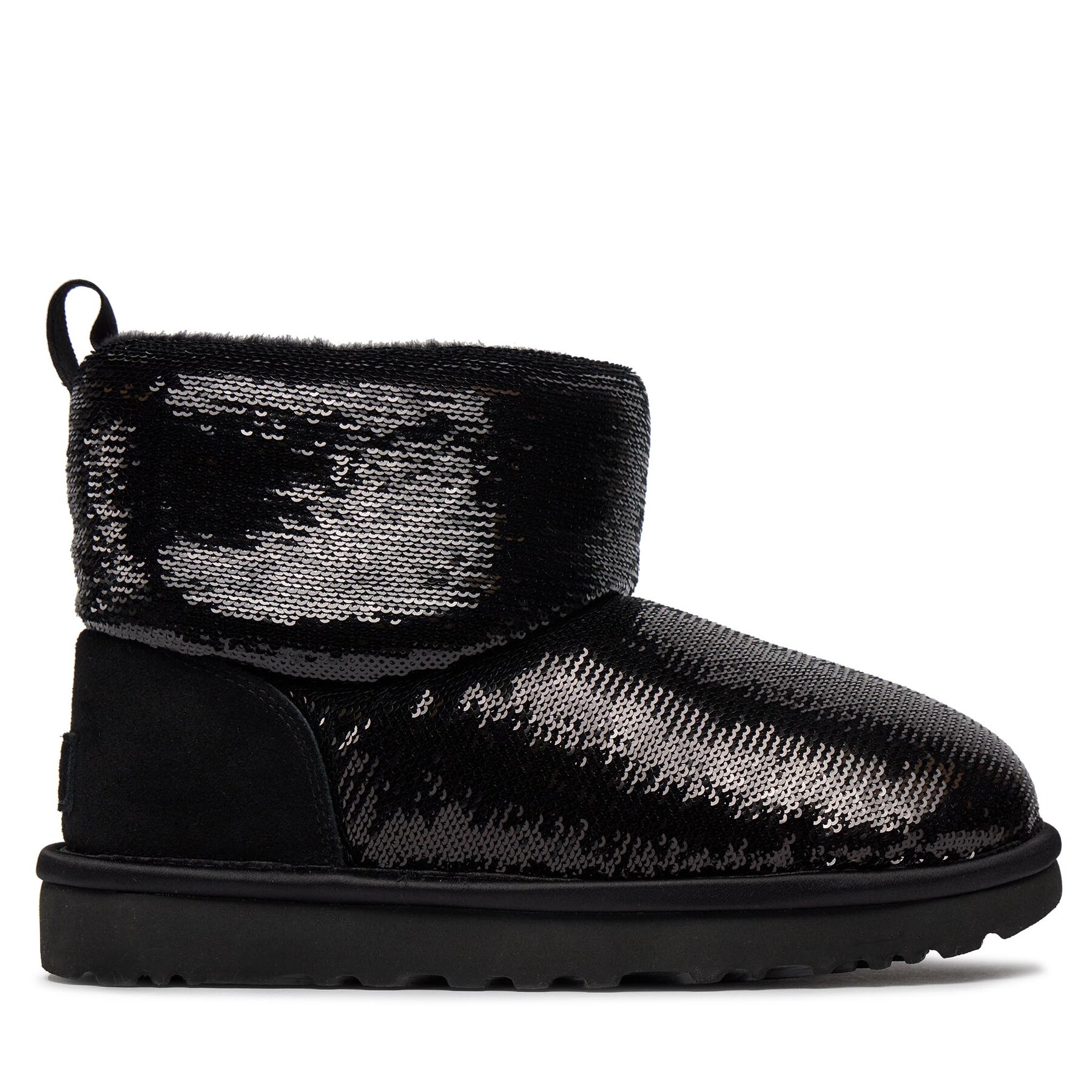 Schneeschuhe Ugg W Classic Mini Mirror Ball 1151291 Blk von Ugg