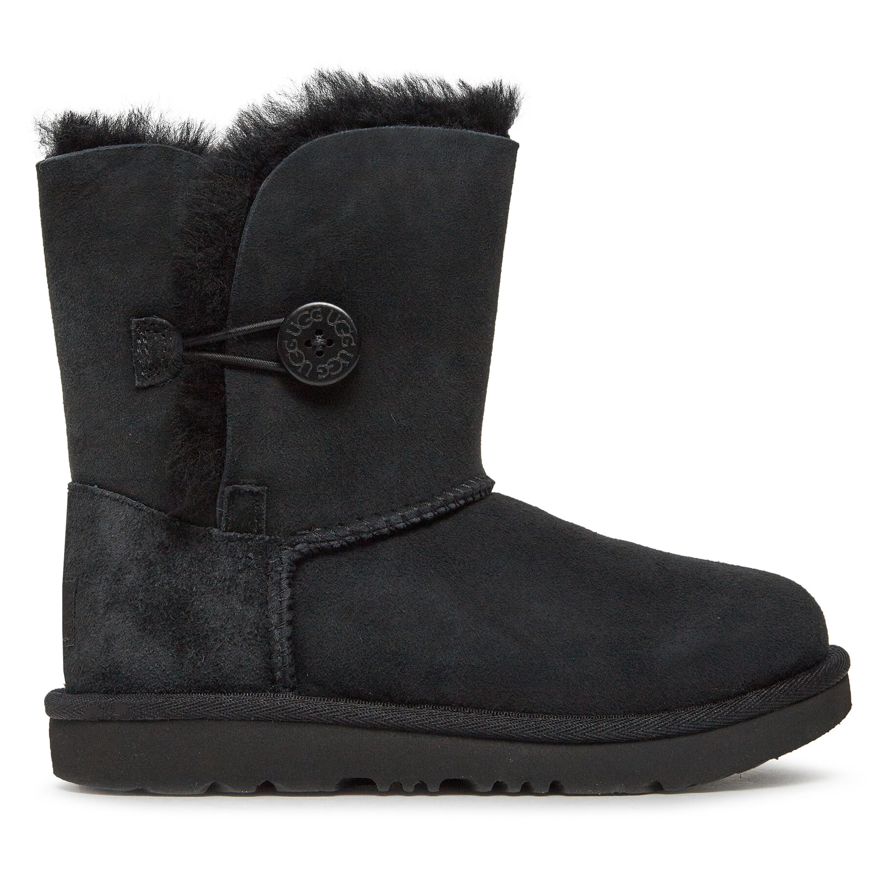 Schneeschuhe Ugg K Bailey Button II 1017400K K/Blk von Ugg