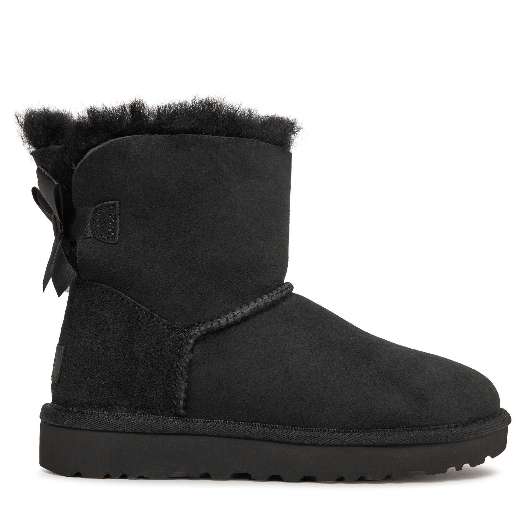 Schneeschuhe Ugg W Mini Bailey Bow II 1016501 W/Blk von Ugg