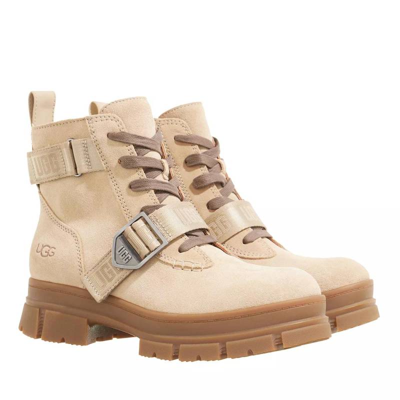 UGG Boots & Stiefeletten - W Ashton Lace Up - Gr. 36 (EU) - in Beige - für Damen von Ugg