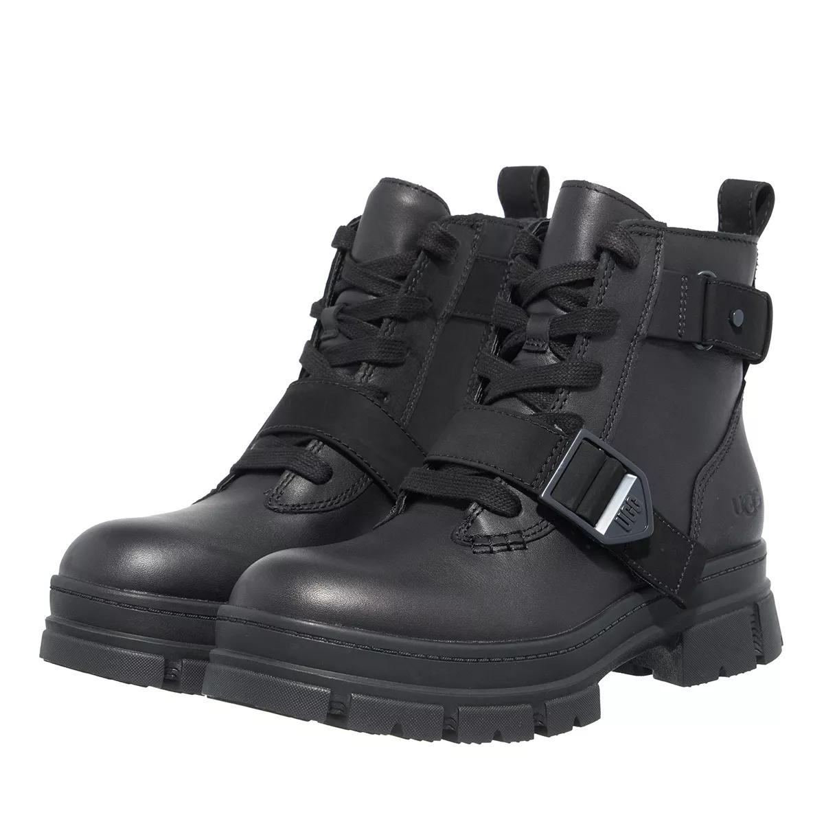 UGG Boots & Stiefeletten - W Ashton Lace Up - Gr. 36 (EU) - in Schwarz - für Damen von Ugg