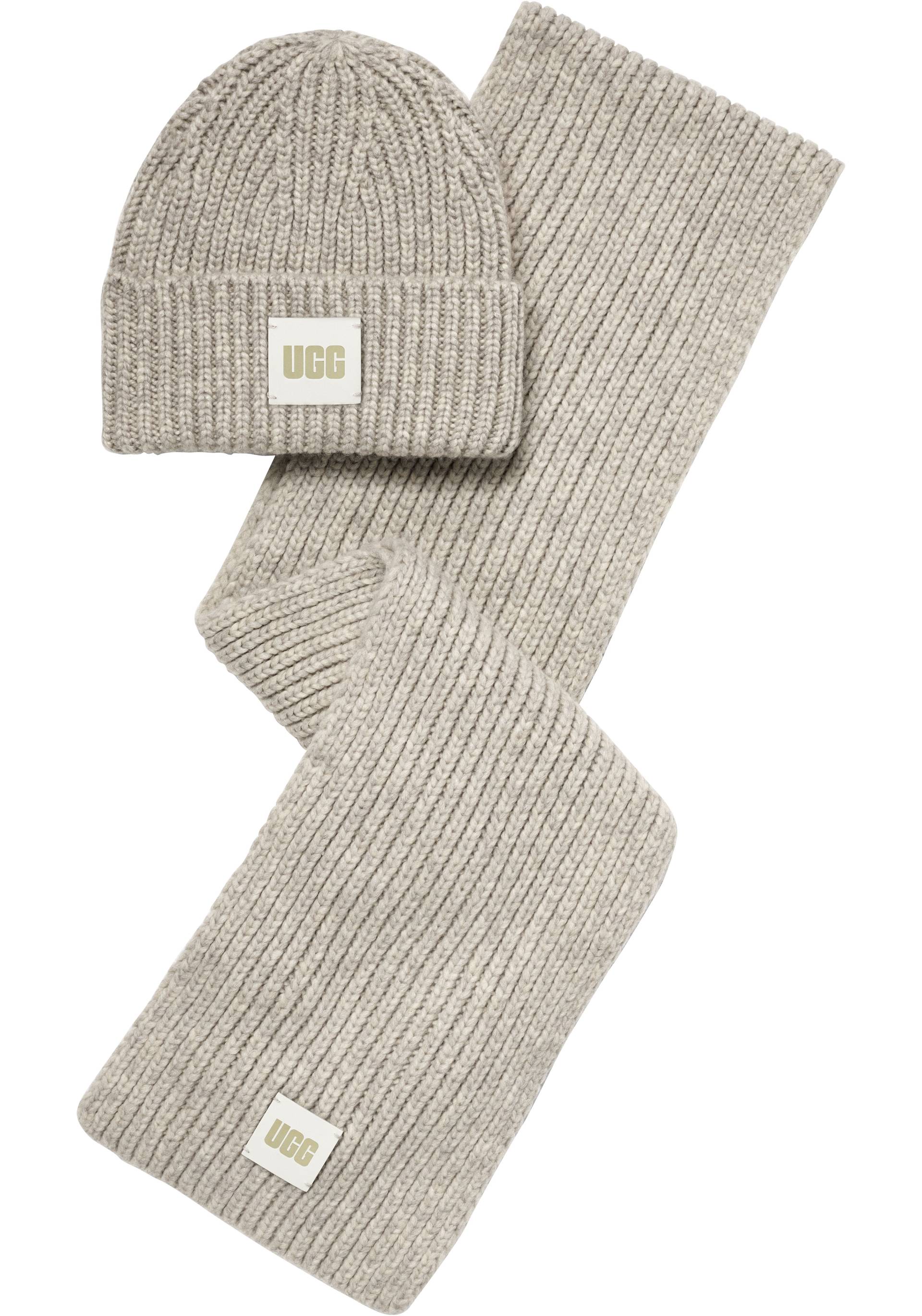 UGG Strickmütze »W CHUNKY RIB KNIT SET« von Ugg