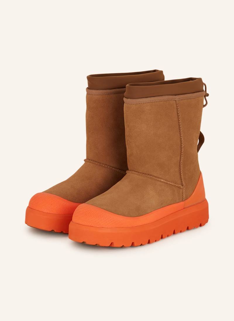 Ugg Plateau-Boots Classic Short braun von Ugg