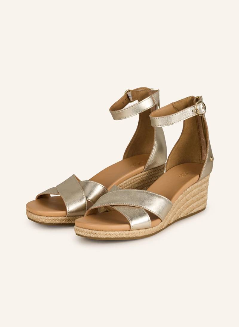 Ugg Wedges Eugenia gold von Ugg