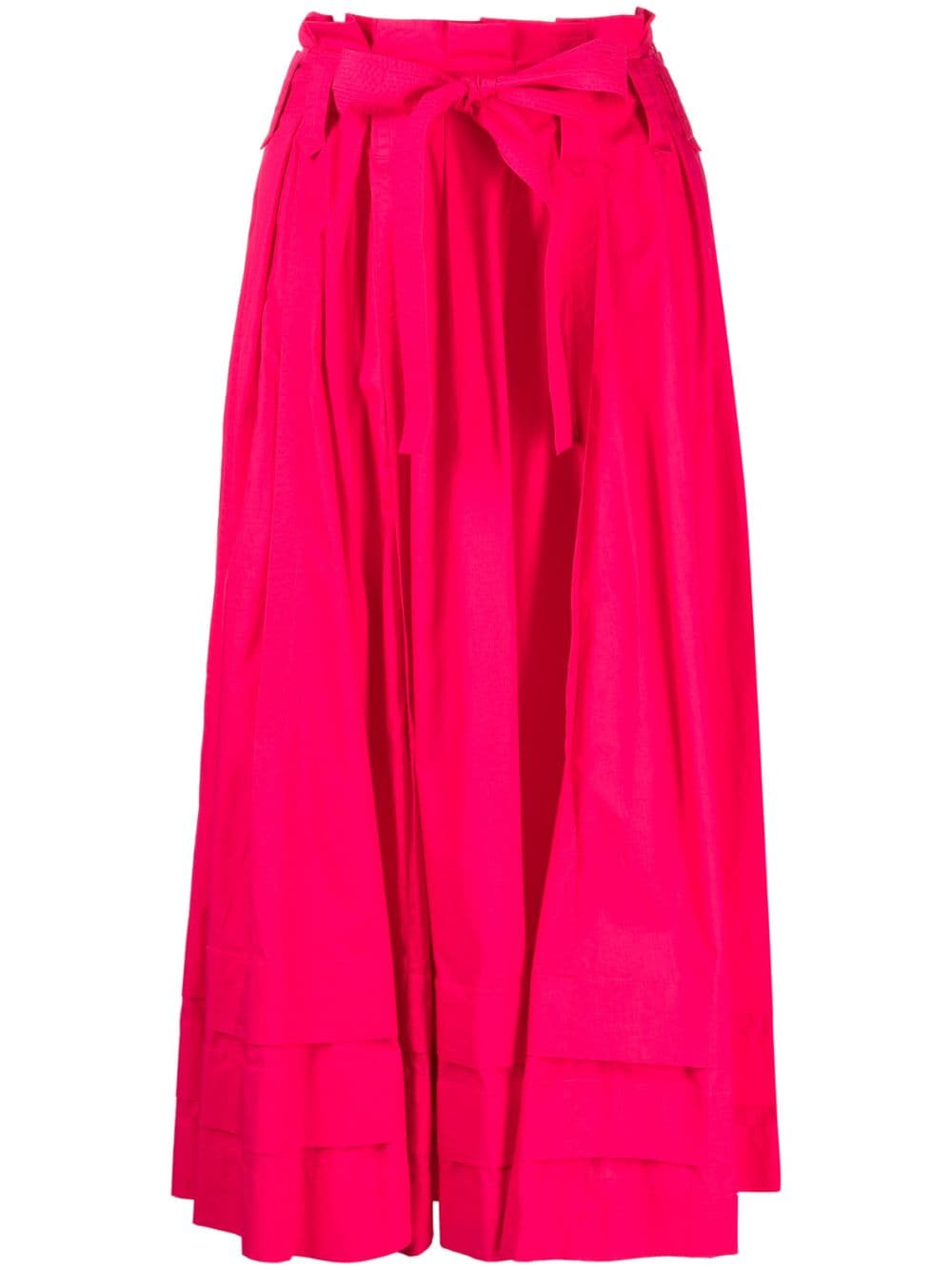 Ulla Johnson Dylan cotton poplin midi skirt - Pink von Ulla Johnson