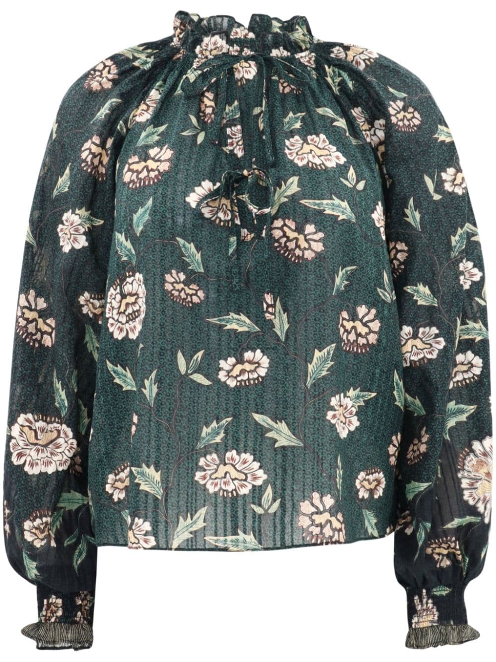 Ulla Johnson Kaitlyn floral-print blouse - Green von Ulla Johnson
