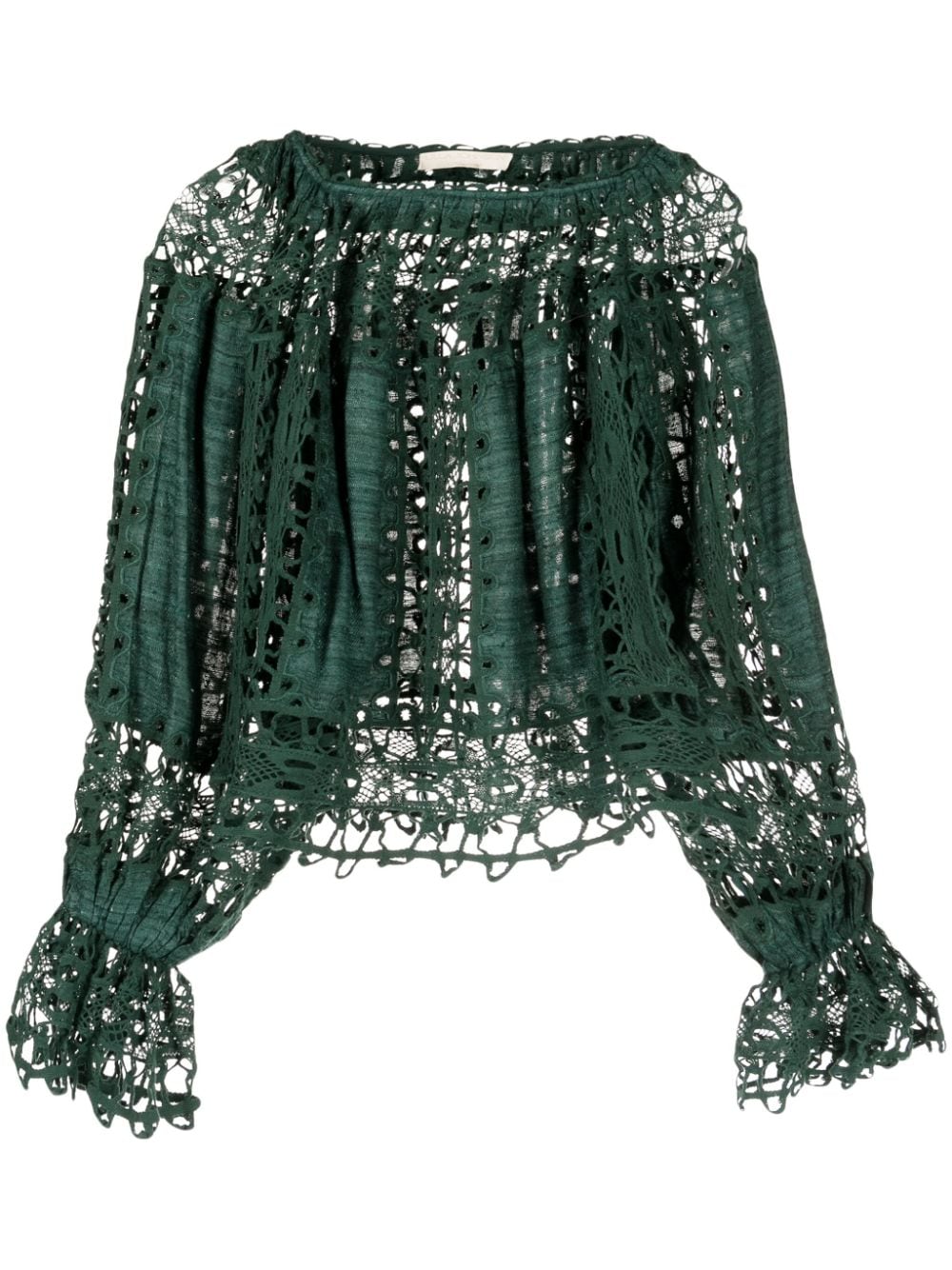 Ulla Johnson Kavita lace blouse - Green von Ulla Johnson