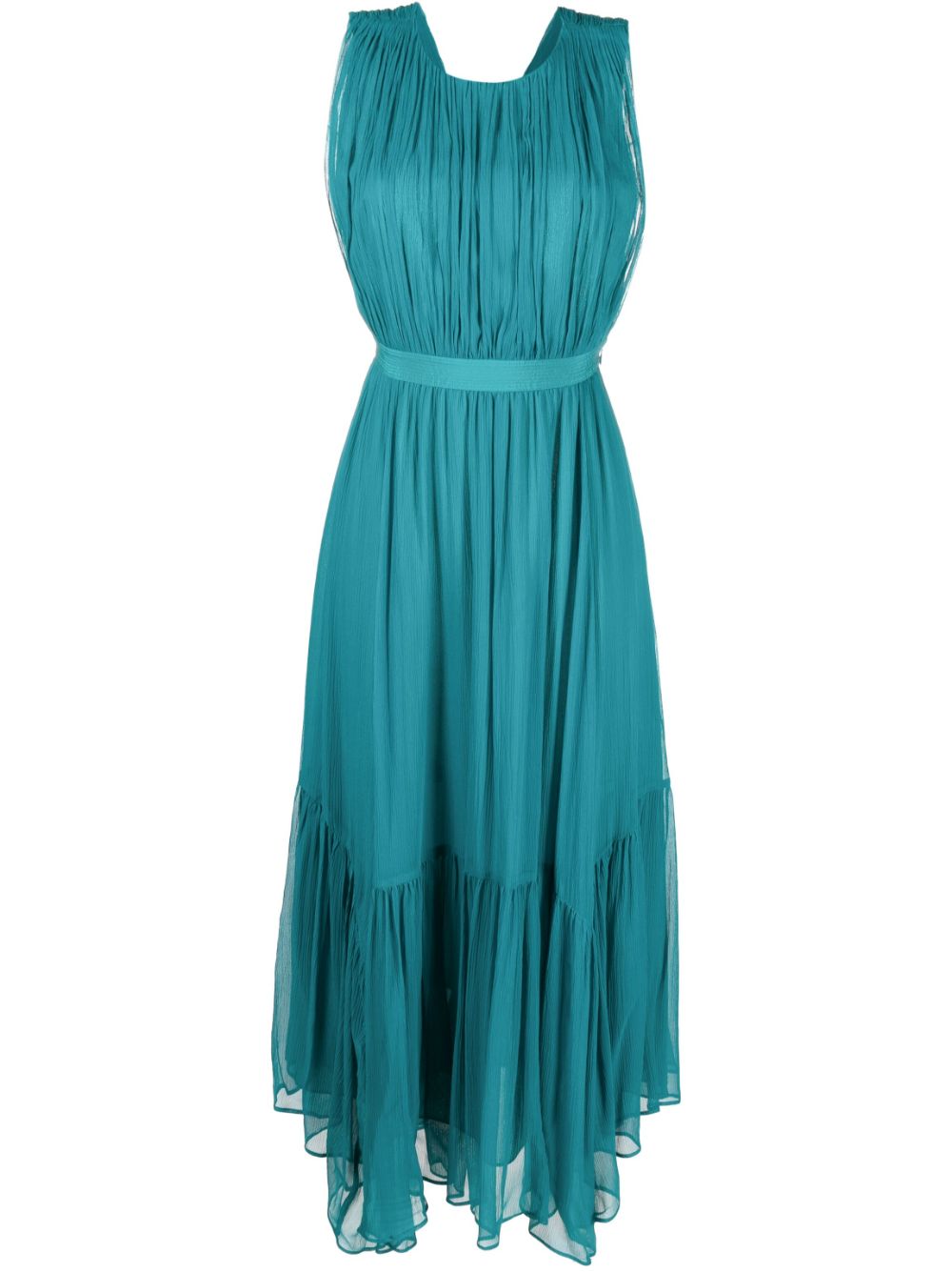 Ulla Johnson Sarai plissé silk dress - Blue von Ulla Johnson