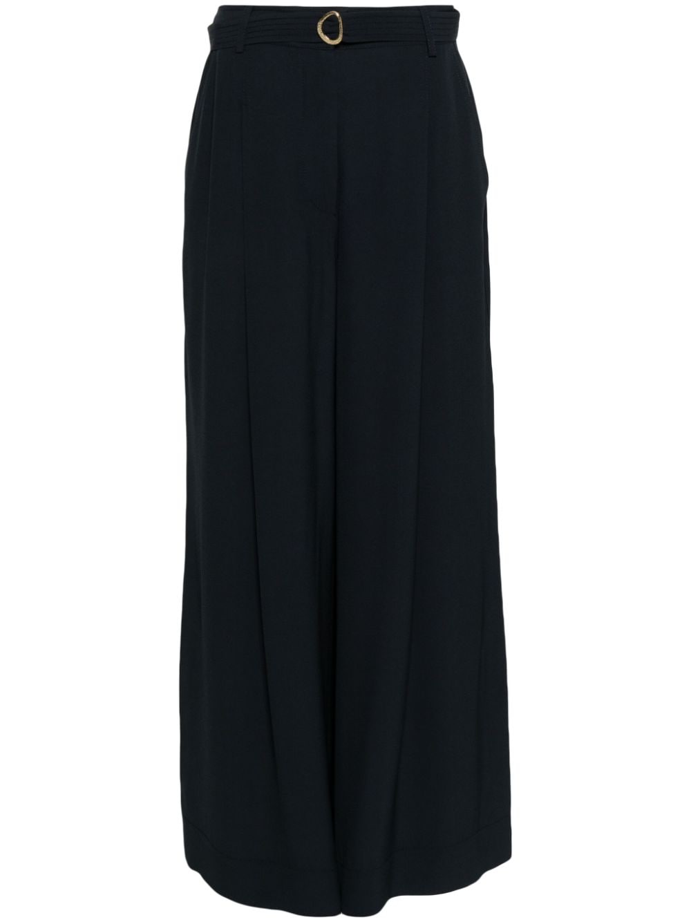 Ulla Johnson belted-waist wide-leg trousers - Blue von Ulla Johnson