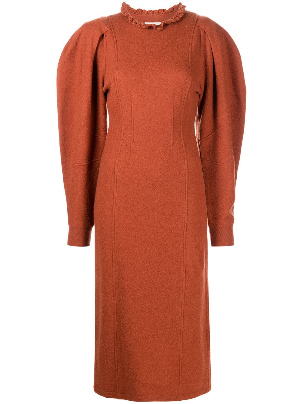 Ulla Johnson natalia puff-sleeve dress - Orange von Ulla Johnson