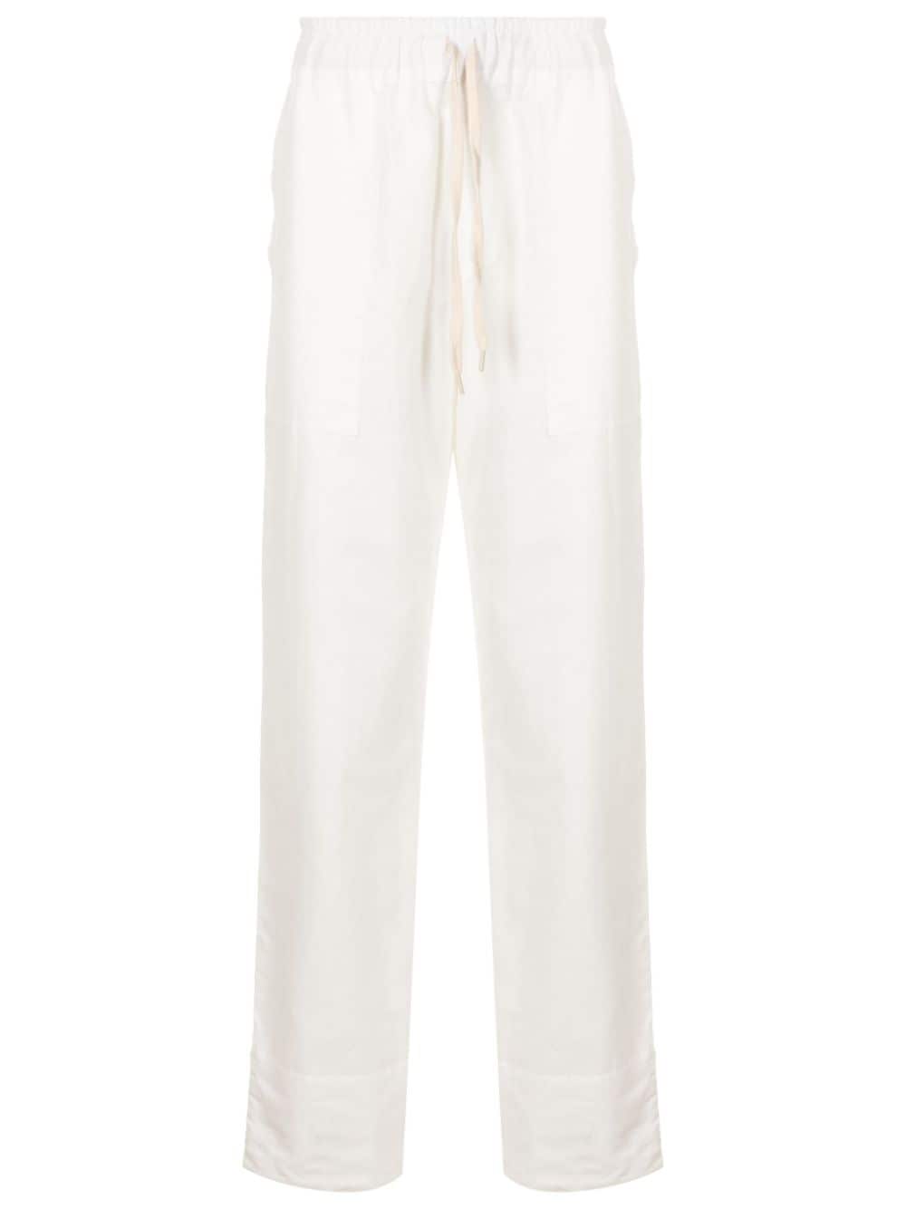 Uma | Raquel Davidowicz Pumpkin straight-leg trousers - White von Uma | Raquel Davidowicz