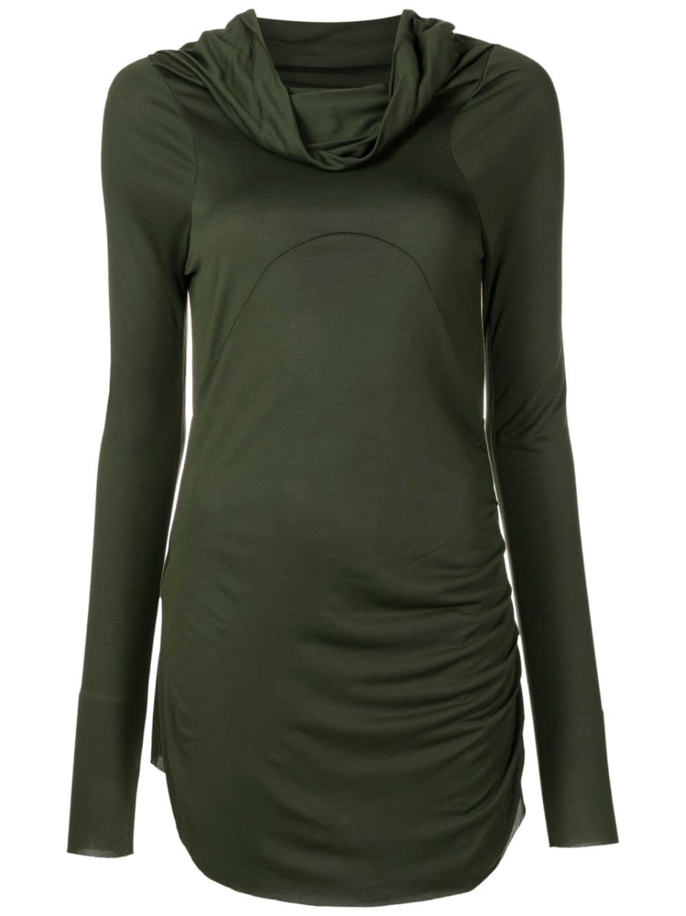 Uma | Raquel Davidowicz cowl-neck long-sleeve T-shirt - Green von Uma | Raquel Davidowicz