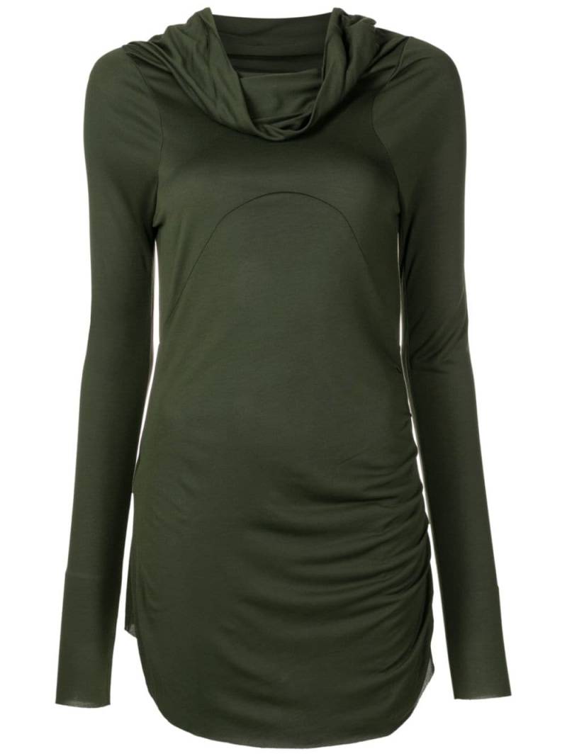 Uma | Raquel Davidowicz cowl-neck long-sleeve T-shirt - Green von Uma | Raquel Davidowicz