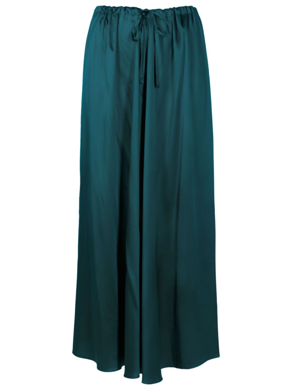 Uma | Raquel Davidowicz drawstring-waist silk skirt - Green von Uma | Raquel Davidowicz